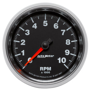 AutoMeter 3897 Autometer GS 3-3/8in 10000 RPM In-Dash Tachometer Gauge