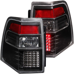 ANZO 311110 2007-2014 fits Ford Expedition LED Taillights Black