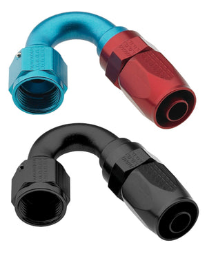 Fragola 231512-BL -12AN x 150 Degree Pro-Flow Hose End - Black