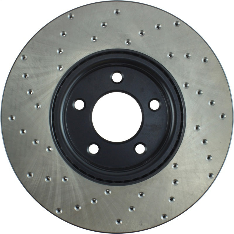 Stoptech 128.45078CL 2007-2013 Mazda 3 2.3L Cryo Drilled Left Front Brake Rotor