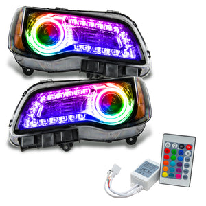 ORACLE Lighting 7731-504 Oracle 11-14 fits Chrysler 300C SMD HL Black - NON HID - DRL - w/ Simple Controller