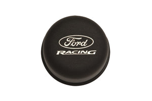 fits Ford Racing M-6766-FRNVBK Black Breather Cap W/ Ford Racing Logo