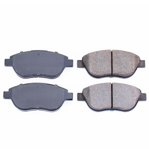 PowerStop 16-1618 12-18 fits Fiat 500 Front Z16 Evolution Ceramic Brake Pads