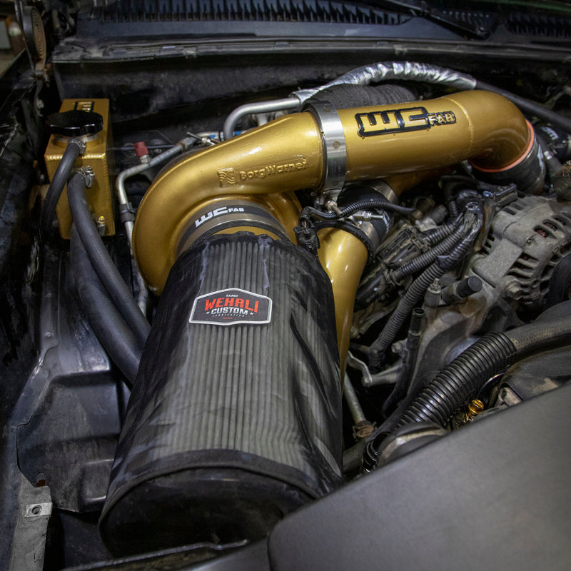 Wehrli 01-04 GM Duramax LB7 Twin Turbo Kit S400/Stock - Sparkle Copper