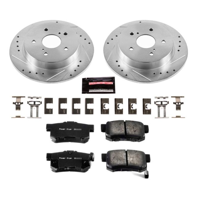 PowerStop K5889 fits Suzuki 07-13 SX4 Rear Z23 Evolution Sport Brake Kit