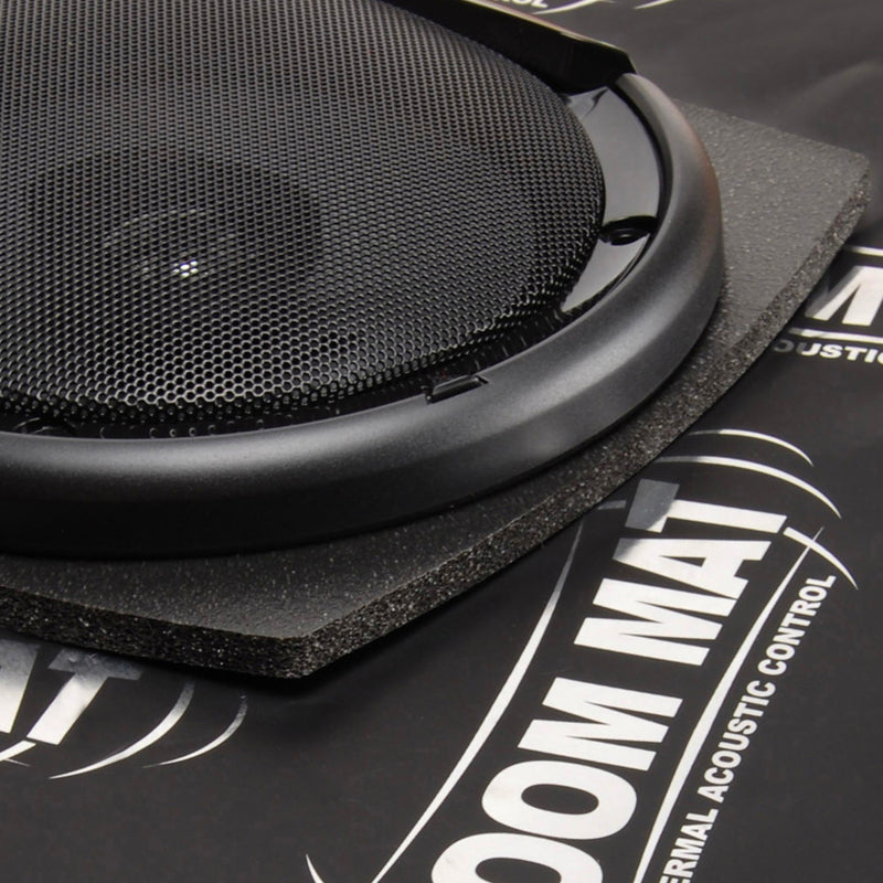 DEI  50331 Speaker Baffles 6-1/2in Round Slim Pair