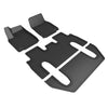 3D MAXpider 2024 fits Kia EV9 7-Seater Kagu Black - 1st/2nd/3rd Row