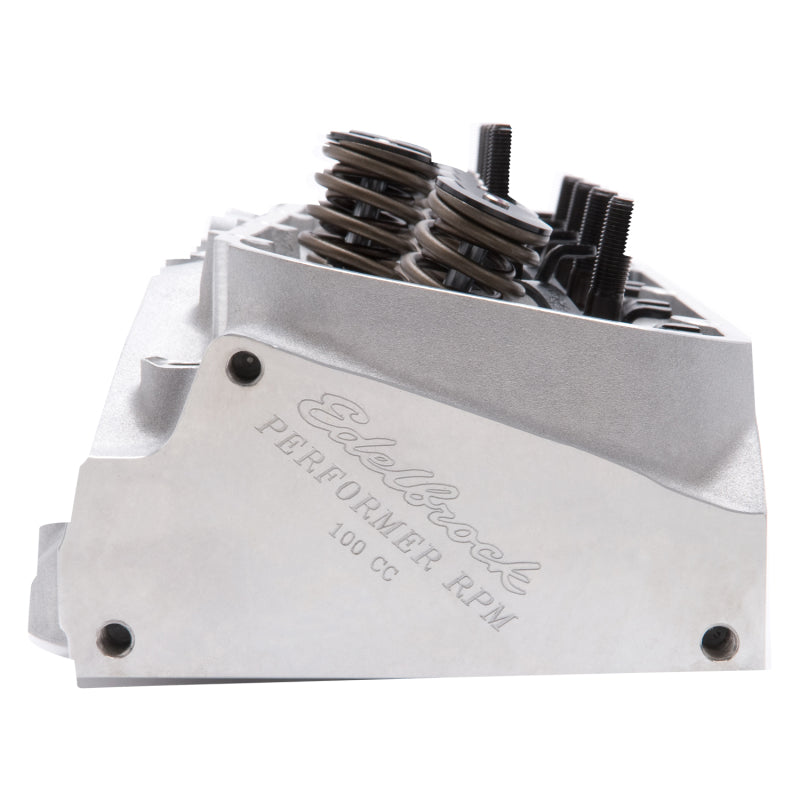 Edelbrock 60439 Cylinder Head BBC Performer RPM Oval Port 100cc Complete Single w/ Springs