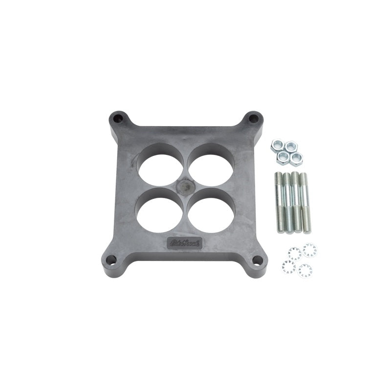 Edelbrock 8711 Carb Spacer 1-Inch 4-Hole