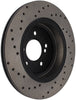 Stoptech 128.34054L 01-07 BMW M3 (E46) / 00-04 M5 (E39) Drilled Left Rear Rotor