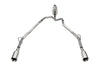 CORSA Performance 21309 Corsa 25-26 Ram 2.5in Stainless Steel Sport Cat-back Dual Rear Exit 5.0in Polished Tip