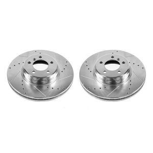 PowerStop fits Land Rover 03-05 Range Rover Front Evolution Drilled & Slotted