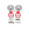 PowerStop KC2558 fits Honda Accord Front Z26 Street Warrior Brake Kit w/Calipers