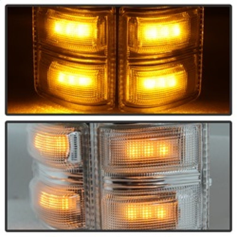 xTune 9924736 fits Ford Superduty 08-14 F250-F550 Amber LED Mirror Signal Lens