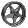 Race Star 91-580030G 91 Drag Star 15x8.00 4x108bc 5.50bs Direct Drill Met Gry Wheel