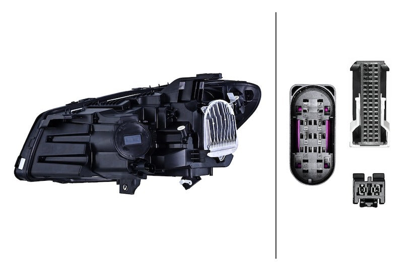 Hella LA354880061 2016-2019 fits Mercedes-Benz CLA180 Headlight Assembly