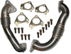 ATS Diesel 2041384248 2015 GM 6.6L Duramax Up Pipe Direct Replacement Kit (Driver & Pass Side Incl. HW)