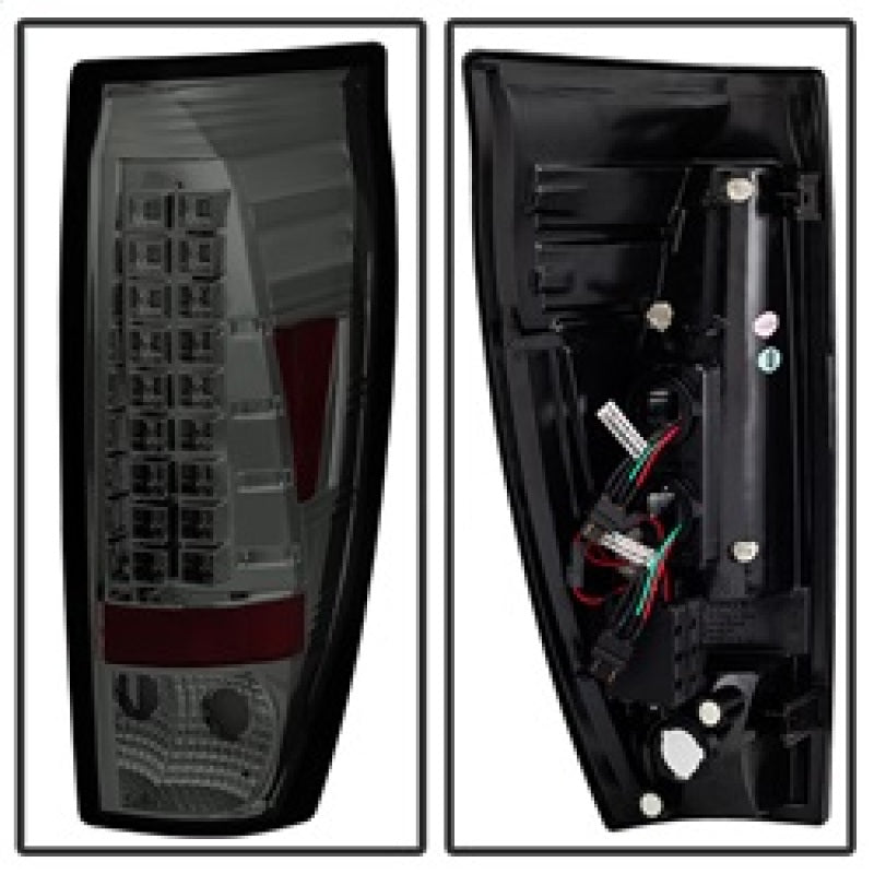Spyder 5001085 fits Chevy 02-06 Avalanche LED Tail Lights Smoke ALT-YD-CAV02-LE