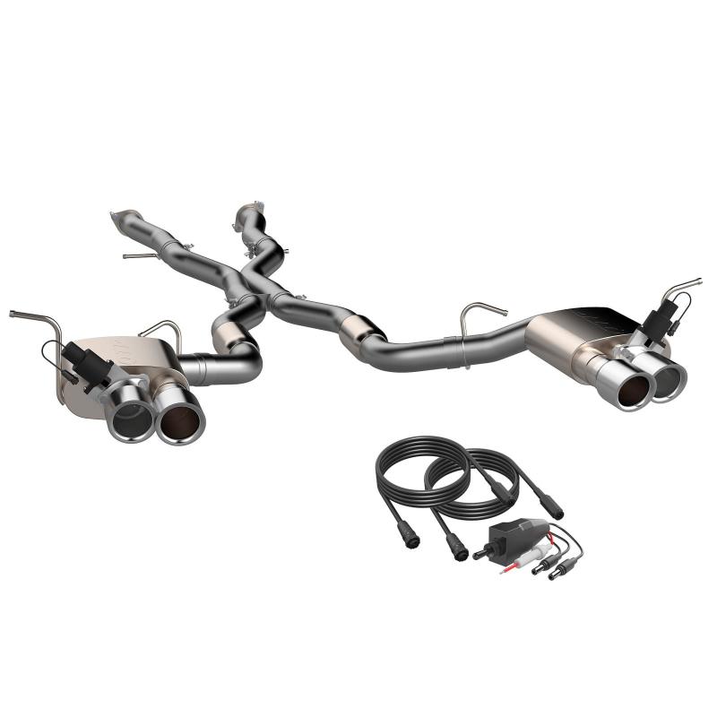 QTP 427218 2018-2022 fits Jeep Grand Cherokee Trackhawk QTP Screamer Cat Back