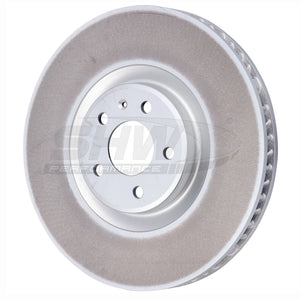 SHW Performance PFR39524 SHW 15-18 fits Porsche Macan GTS w/18in Wheels w/o Ceramics Right Frt Smooth MB Brake Rotor (95B615302J)