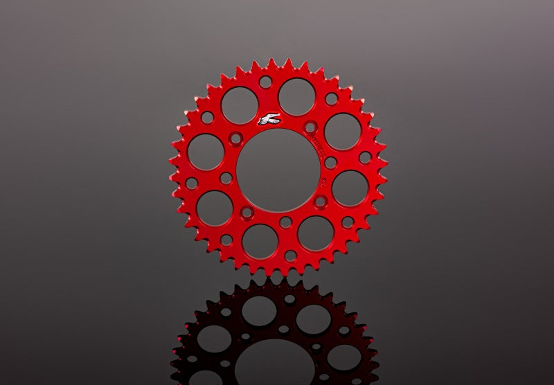 Renthal 141U-520-40GPRD fits 2019 GasGAs TXE Rear Grooved Sprocket - Red 520-40P