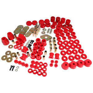 Energy Suspension 8.18116R 98-99 fits Toyota 4Runner 4WD Red Hyper-flex Master Bushing Set