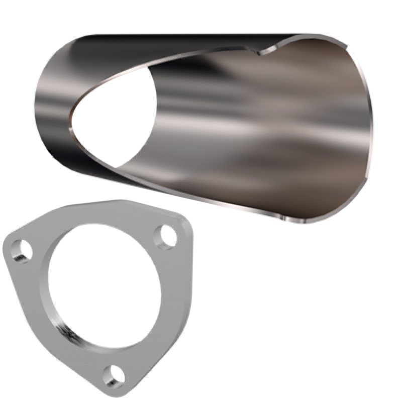 QTP 10276 2.75in Weld-On QTEC DIY Cutout Pipe