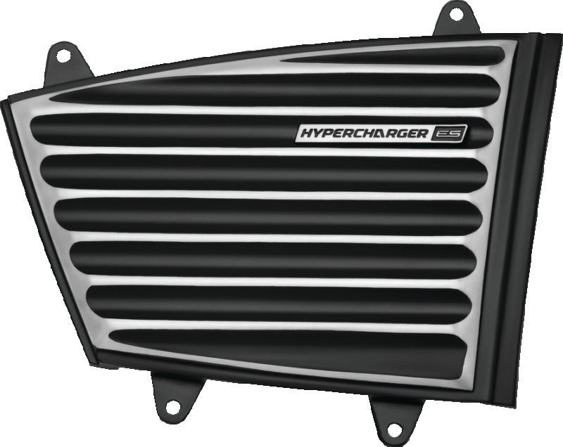 Kuryakyn 9369 Kuryakyn Classic Faceplate Hypercharger ES Black & Chrome