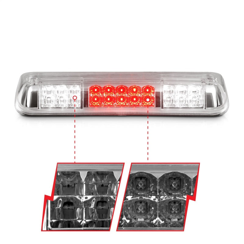 ANZO 531088 2008 fits Ford 04-20 F-150 LED 3rd Brake Light Chrome B - Series