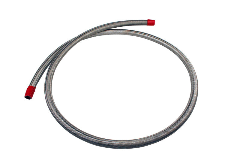 Aeromotive  15704 SS Braided Fuel Hose - AN-08 x 4ft