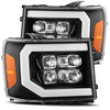 AlphaRex  880609 fits GMC 07-13 1500HD NOVA LED Proj Headlight Plank Style Gloss