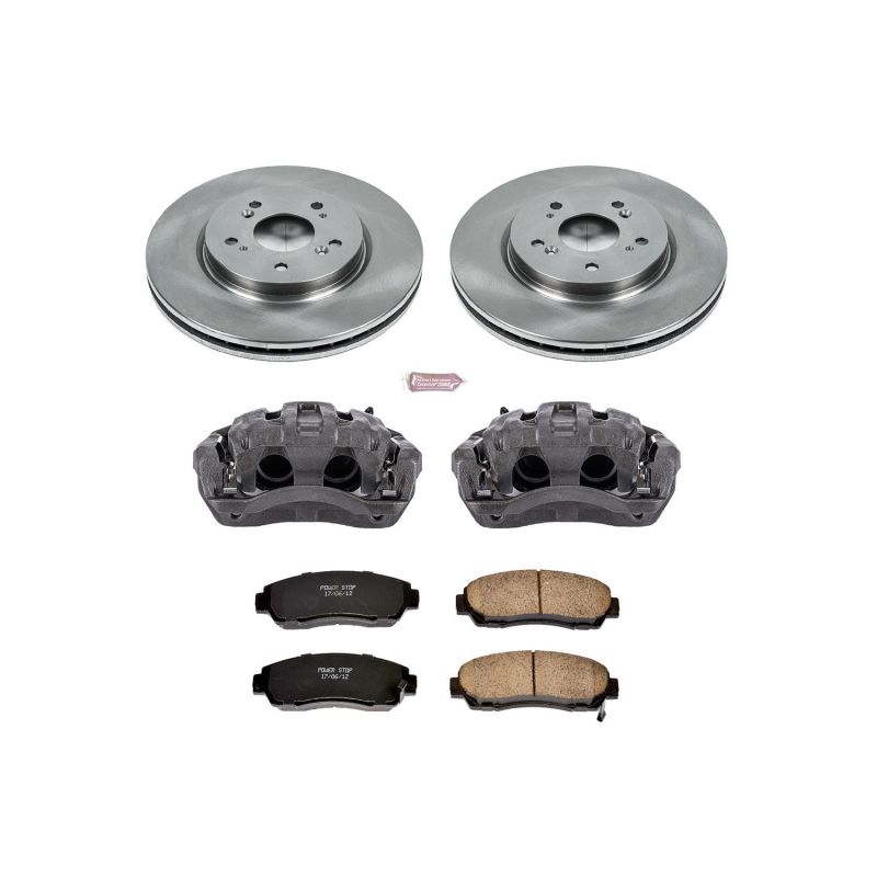 PowerStop KCOE228 fits Acura 07-12 RDX Front Autospecialty Brake Kit w/Calipers