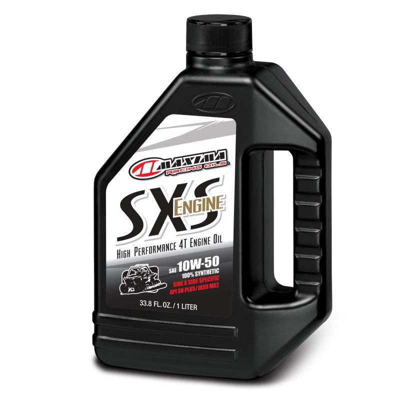Maxima 30-21901 SXS Engine Full Synthetic 10w50 - 1 Liter