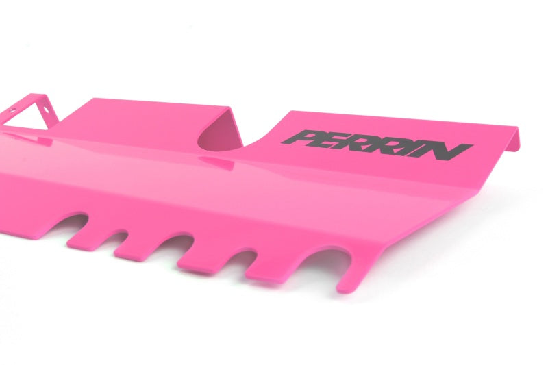 Perrin PSP-ENG-512-2HP 15-21 WRX/STI Radiator Shroud (Without OEM Intake Scoop) - Hyper Pink