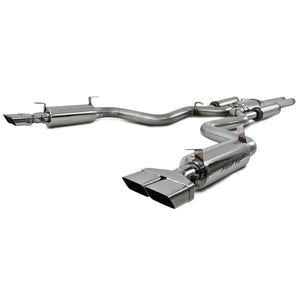 MBRP S7110304 fits Dodge Challenger SRT8 6.1L Hemi T304 Cat Back Dual Split Rear