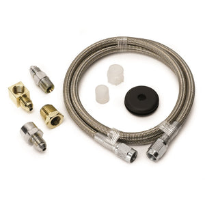 AutoMeter 3234 AutoMeter Line Braided Stainless Steel No.3 Dia. 3ft. Length -3AN And 1/8in. NPT Female Fittings