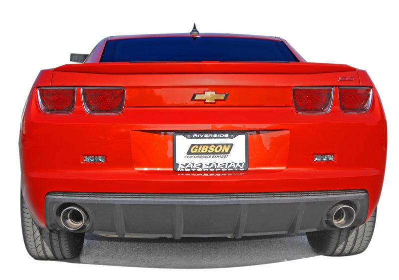 Gibson 320002 2010 fits Chevrolet Camaro SS 6.2L 2.25in Cat-Back Dual Exhaust - Aluminized