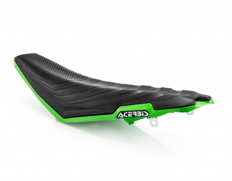 Acerbis 2742611043 fits Kawasaki 21-23 KX250 KX250X/19-23 KX450 X-Seat Soft - Black/Green