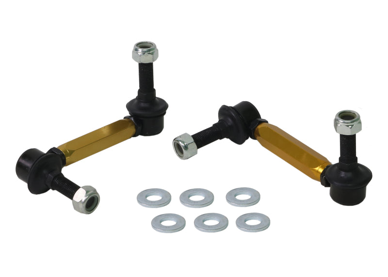 Whiteline KLC220 fits Toyota 06-09 FJ Cruiser GSJ10 / 09+ GSJ15 Front Adjustable Heavy Duty Sway Bar Link Kit