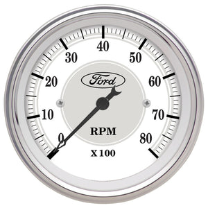AutoMeter 880088 Autometer 3 1/8in In-Dash 8000 RPM Incandescent Flood Lit Tachometer