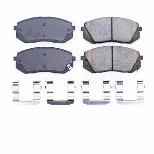 PowerStop fits Hyundai Sonata Front Z17 Evolution Ceramic Brake Pads w/Hardware