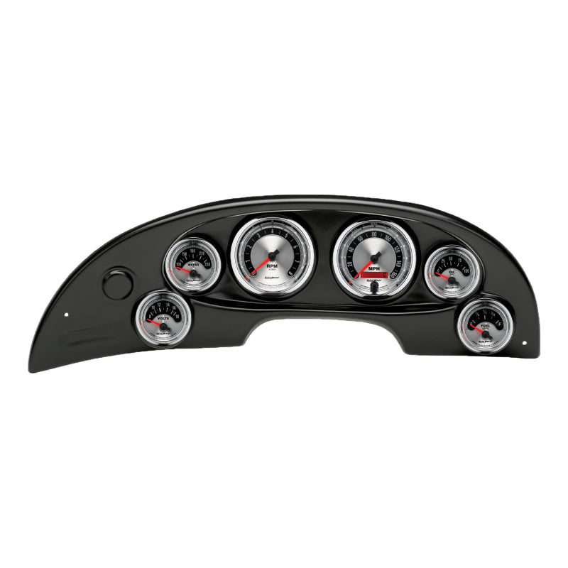 AutoMeter 10008-01 Autometer American Muscle Direct Fit Dash Kit 94-04 fits Ford Mustang (2 x 3-3/8in. / 4 x 2-1/16in.)