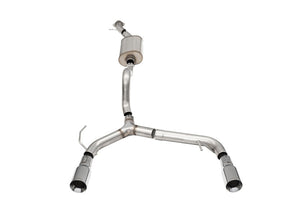 CORSA Performance 21204 Corsa 21-25 fits Ford Bronco 2.3L 2-Door 2.75in Cat-Back Dual Rear Exhaust w/4in Straight-Cut Polish Tips