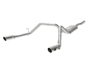 AFE 49-44111-P  GT Series 3 IN 409 SS Cat-Back Exhaust System w/ Polish Tip fit