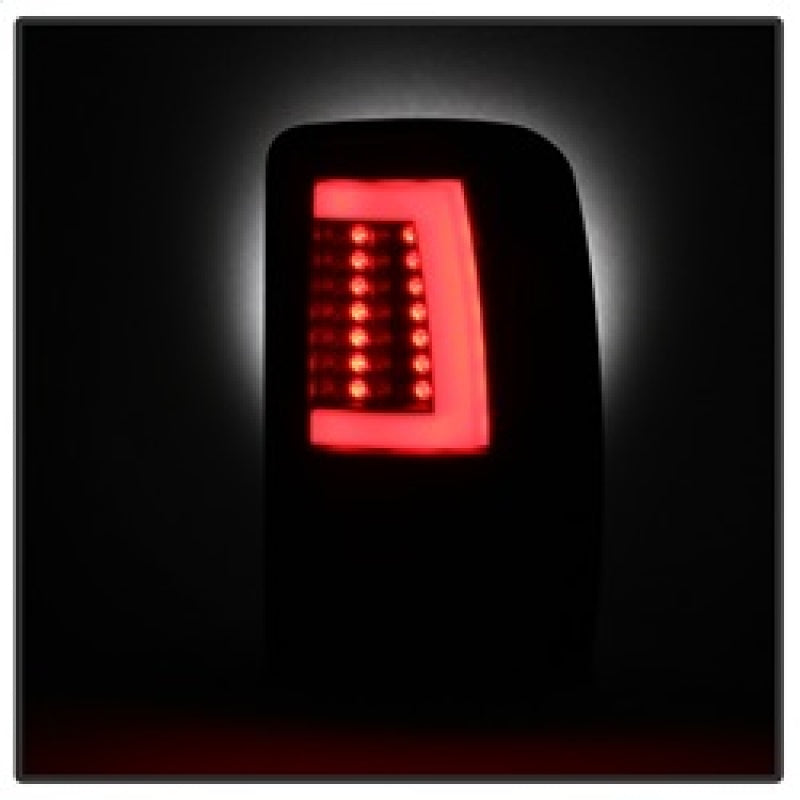 Spyder 5084149 fits GMC 00-06 Yukon/Yukon XL V2 Light Bar LED Tail Lights - Bla