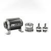 DeatschWerks 8-03-070-005K-516 Stainless Steel 5/16in 5 Micron Universal Inline Fuel Filter Housing Kit (70mm)