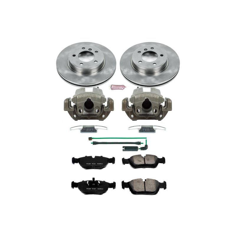 PowerStop KCOE868 fits BMW 01-05 325xi Front Autospecialty Brake Kit w/Calipers