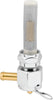 Bikers Choice 489640 Chrome Hex Petcock 22MM Left Outlet