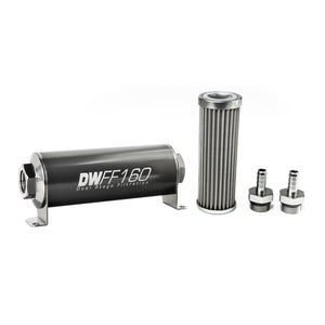 DeatschWerks 8-03-160-100K-38 Stainless Steel 3/8in 100 Micron Universal Inline