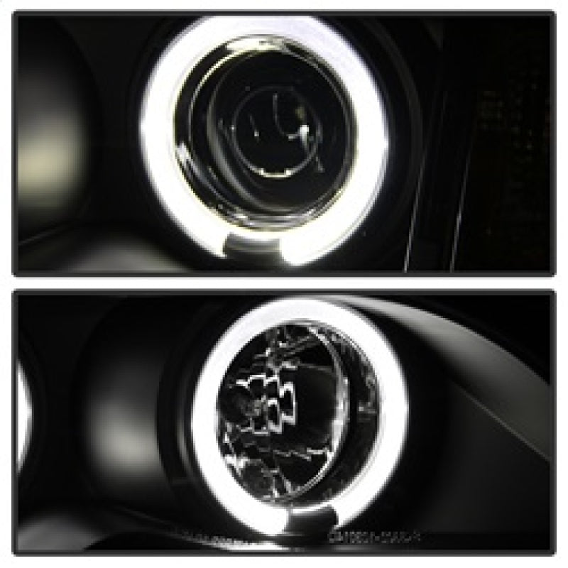 Spyder 5042415 fits BMW 02-05 E46 3-Series 4DR Projector Headlights 1PC LED Hal